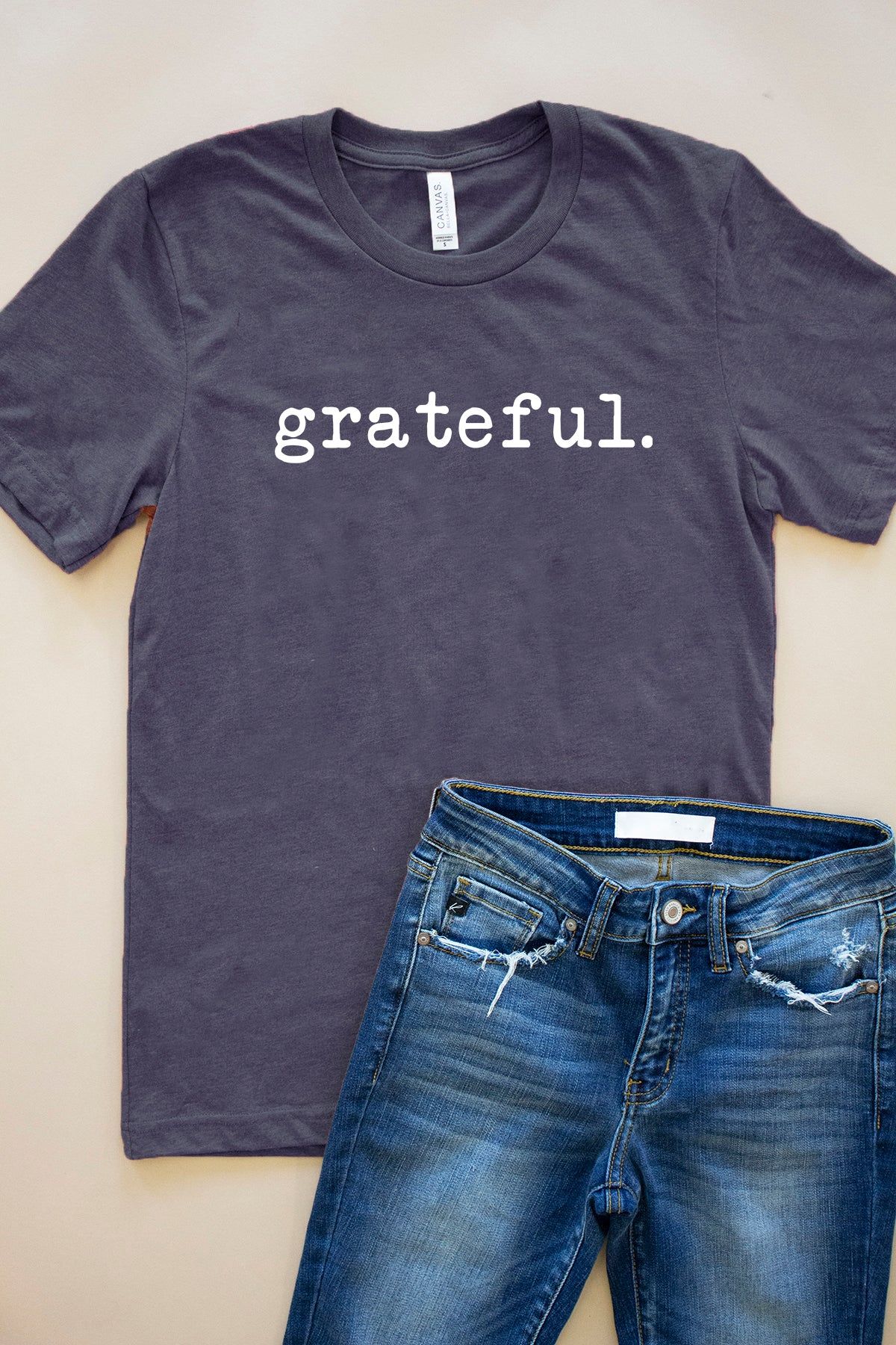 Grateful Graphic Tee Navy sold by Pink Lily product image thumbnail 5