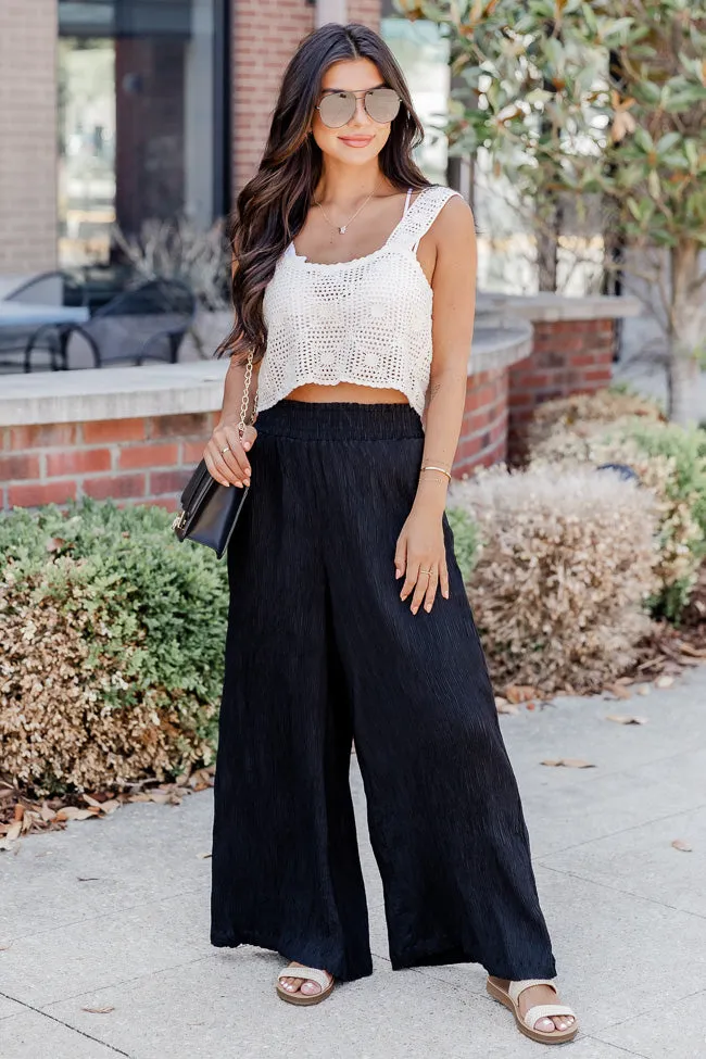 In A Daze Black Pleated Pants FINAL SALE sold by Pink Lily product image thumbnail 2