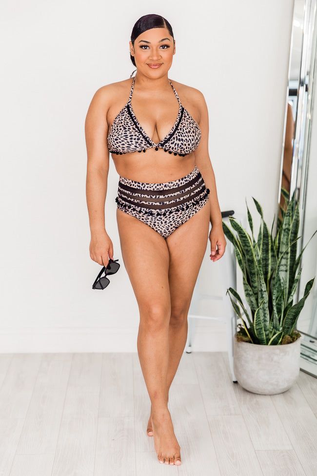 Sailing Through Paradise Leopard Print Bikini Top FINAL SALE sold by Pink Lily product image thumbnail 14