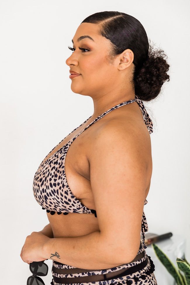 Sailing Through Paradise Leopard Print Bikini Top FINAL SALE sold by Pink Lily product image thumbnail 15