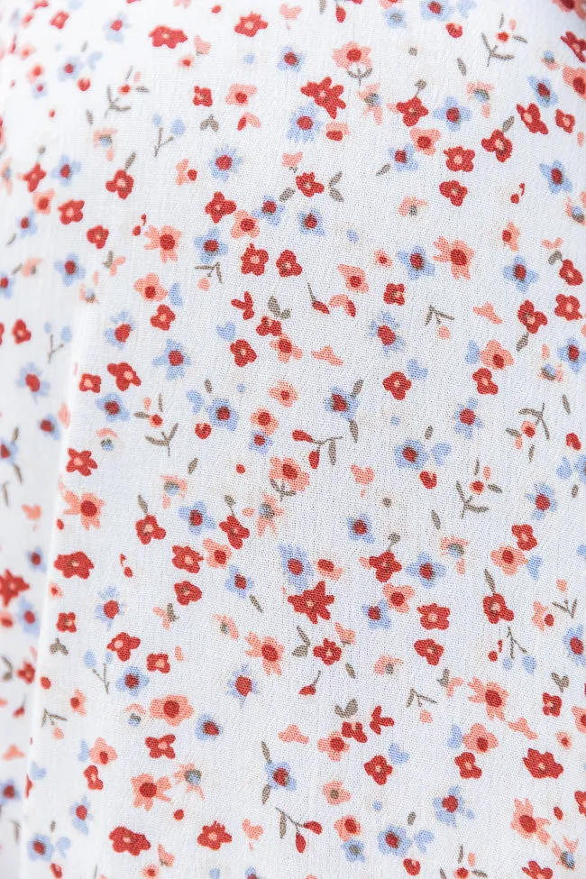 Forever In My Thoughts Ivory Floral Blouse FINAL SALE sold by Pink Lily product image thumbnail 3