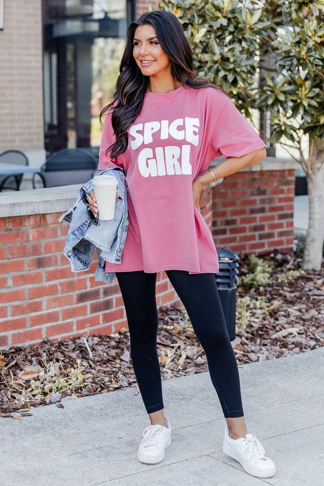 Spice Girl Brick Oversized Graphic Tee sold by Pink Lily product image thumbnail 2