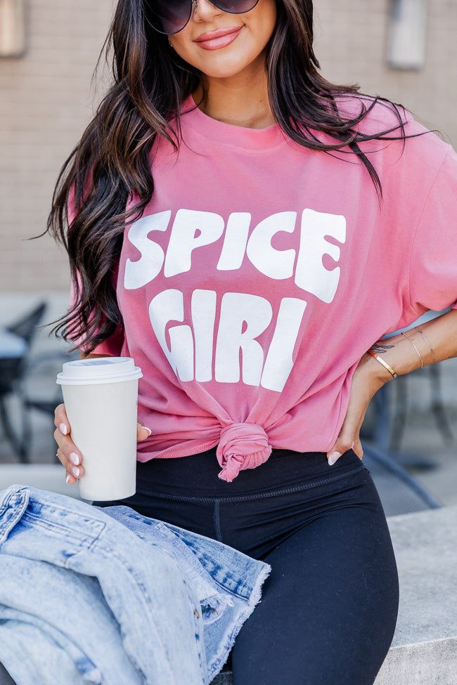 Spice Girl Brick Oversized Graphic Tee sold by Pink Lily product image thumbnail 3