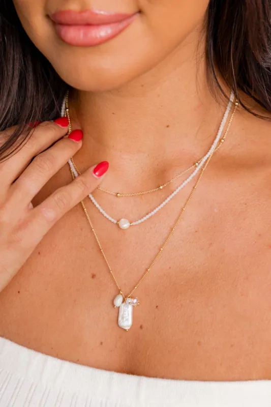 Freshwater Pearl Layering Necklace sold by Pink Lily