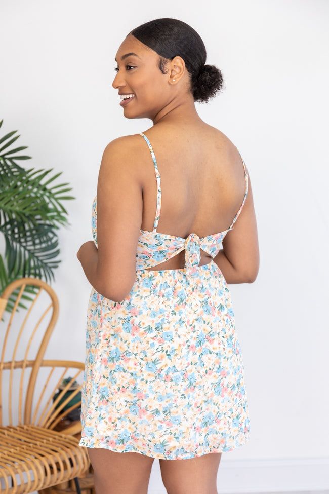 Marigold Mornings Floral Multi Mini Dress FINAL SALE sold by Pink Lily product image thumbnail 13