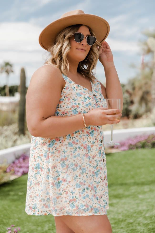 Marigold Mornings Floral Multi Mini Dress FINAL SALE sold by Pink Lily product image thumbnail 16