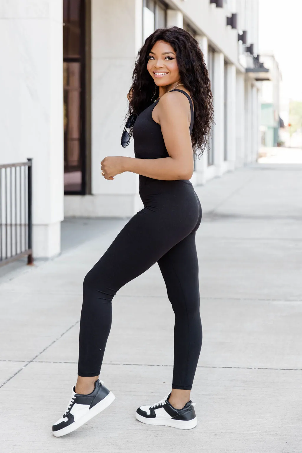 Become Your Best Black Active Jumpsuit FINAL SALE sold by Pink Lily product image thumbnail 3