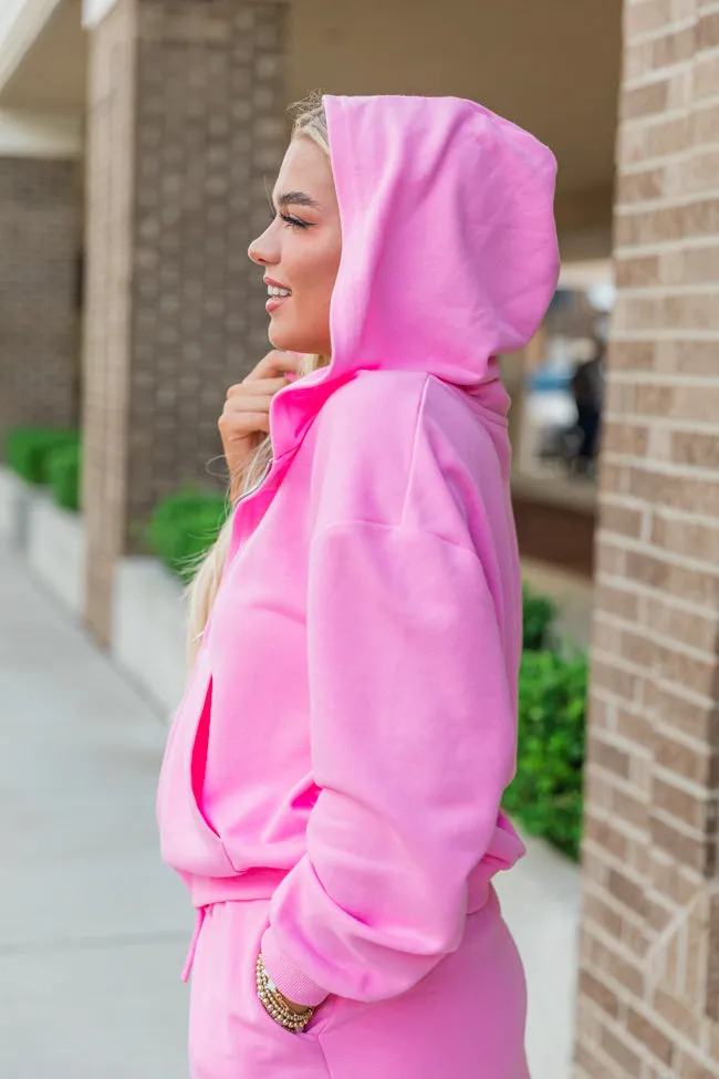 Tried It All Pink Zip Up Jacket FINAL SALE sold by Pink Lily product image thumbnail 4