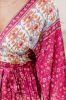 Call Me Magenta Floral Border Printed Belted Maxi Dress FINAL SALE sold by Pink Lily