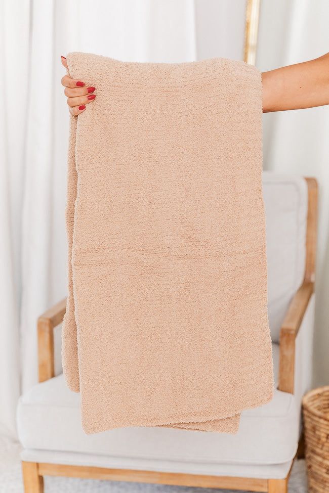 Sincere Wish Camel Fuzzy Blanket DOORBUSTER sold by Pink Lily product image thumbnail 5
