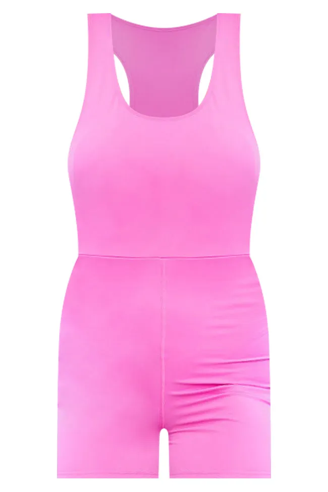 She's A Go Getter Hot Pink Active Onesie FINAL SALE sold by Pink Lily product image thumbnail 5