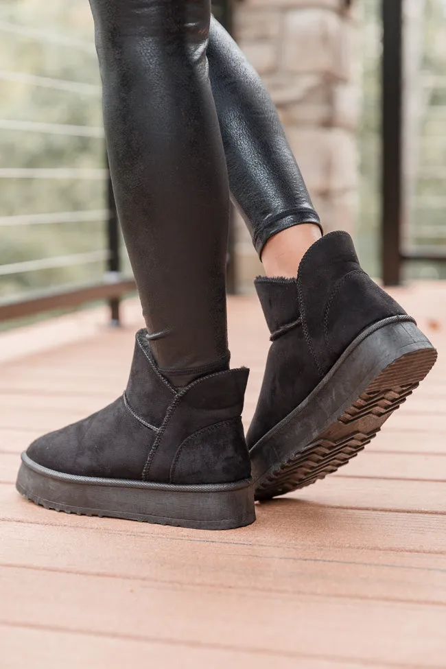 Elsa Black Ultra Mini Platform Boot sold by Pink Lily product image thumbnail 4