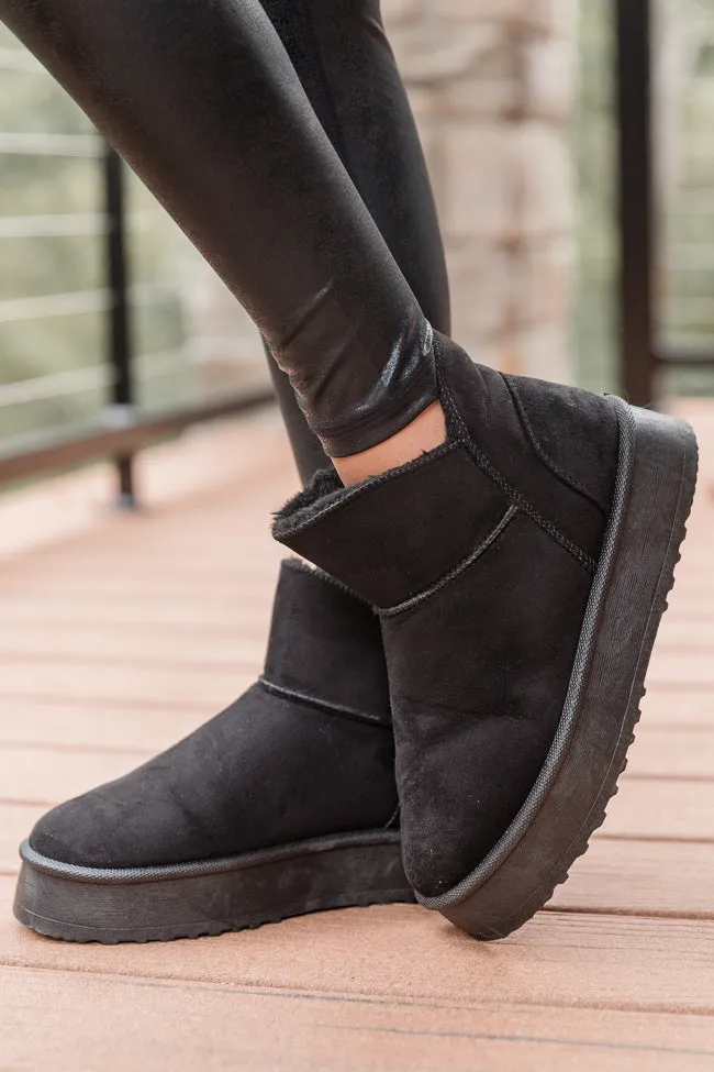 Elsa Black Ultra Mini Platform Boot sold by Pink Lily product image thumbnail 2