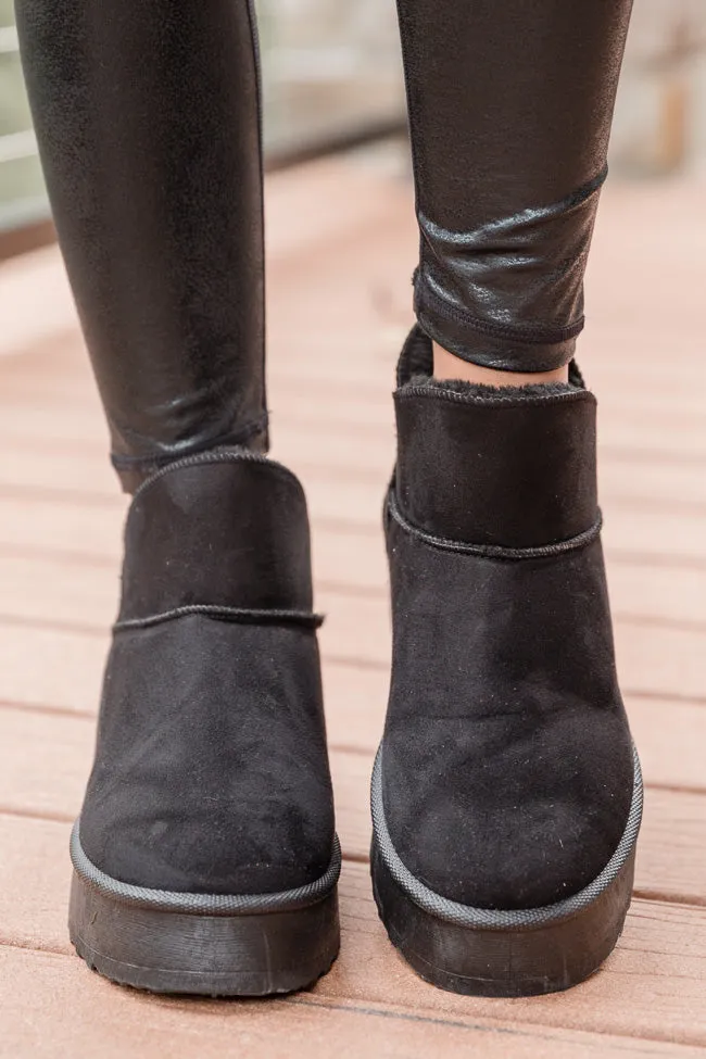 Elsa Black Ultra Mini Platform Boot sold by Pink Lily product image thumbnail 3