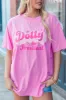 Dolly For President Hot Pink Graphic Tee sold by Pink Lily