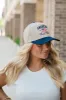 Flag Navy and Khaki Trucker Hat sold by Pink Lily