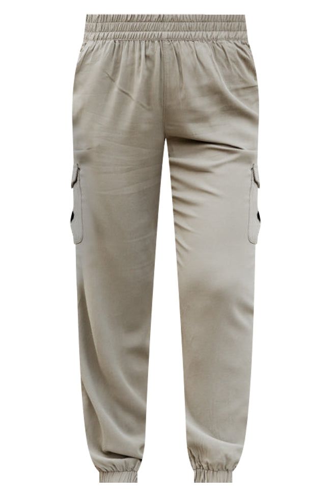 Say What You Want Olive Cargo Joggers sold by Pink Lily product image thumbnail 4