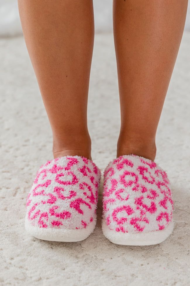 All The Snuggles Bright Pink Slippers SALE sold by Pink Lily product image thumbnail 3
