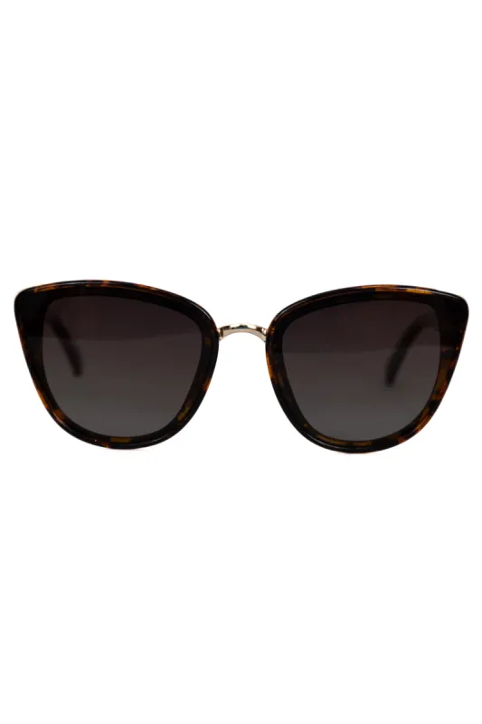 Aria Brown Tortoise Sunglasses FINAL SALE sold by Pink Lily