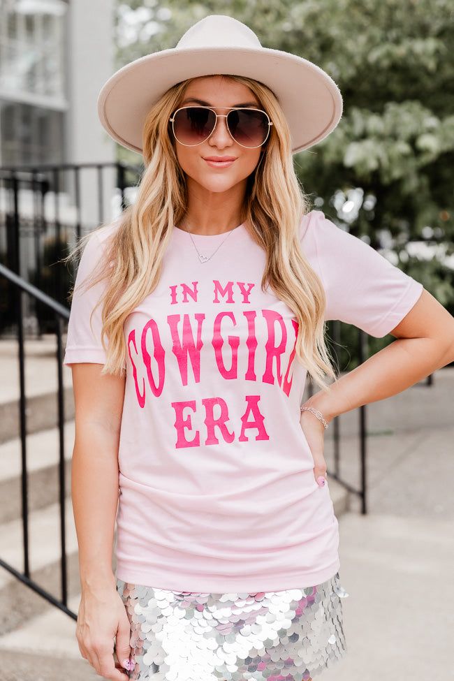 In My Cowgirl Era Pink Graphic Tee SALE sold by Pink Lily product image thumbnail 2
