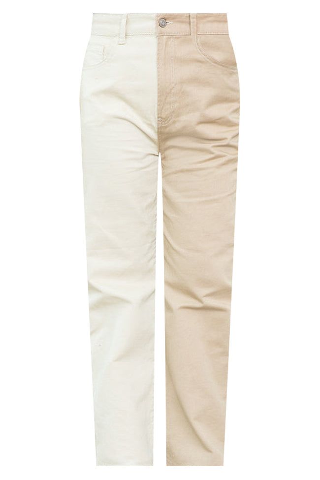Beach Beige Color Block Pants FINAL SALE sold by Pink Lily product image thumbnail 11
