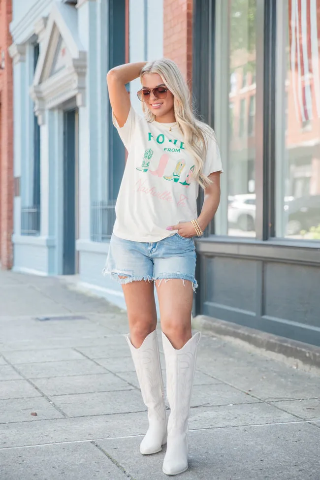 Howdy From Nashville Ivory Graphic Tee sold by Pink Lily product image thumbnail 2