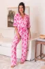 Good To Get Away In Put A Bow On It Bamboo Pajama Top sold by Pink Lily