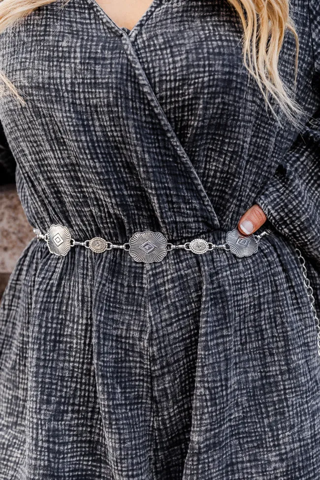 Washed Away Black Acid Wash Long Sleeve Romper FINAL SALE sold by Pink Lily product image thumbnail 3