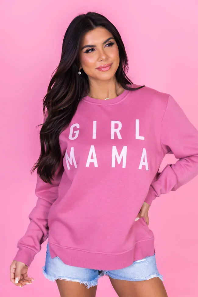 Girl Mama Super Soft Fleece Mauve Graphic Sweatshirt FINAL SALE sold by Pink Lily product image thumbnail 4