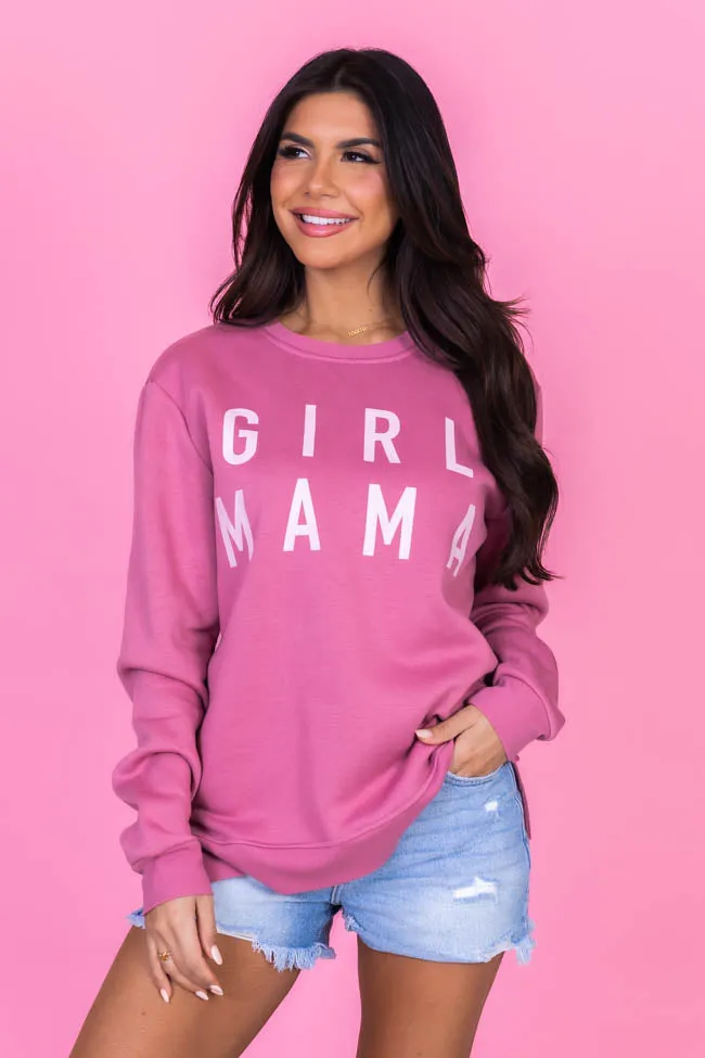 Girl Mama Super Soft Fleece Mauve Graphic Sweatshirt FINAL SALE sold by Pink Lily product image thumbnail 3