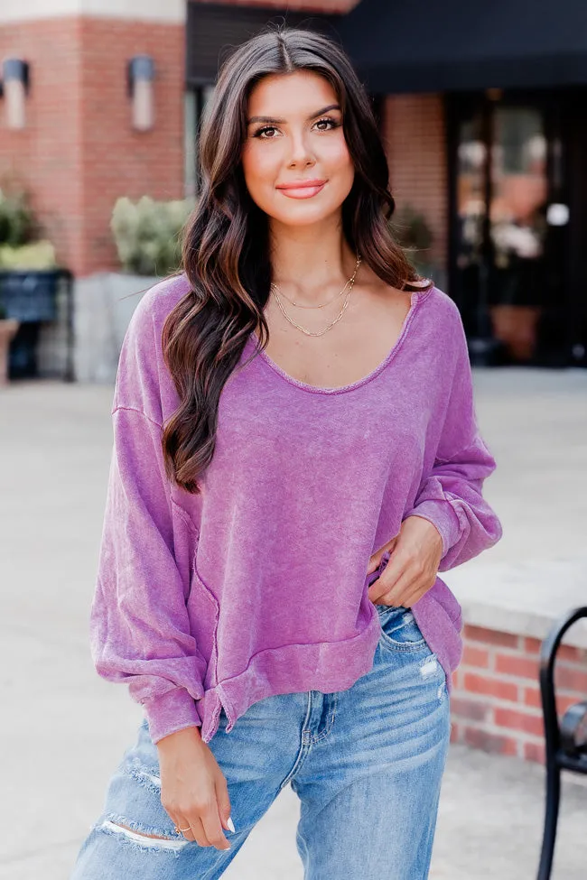 Top Knot Mama Pink Pullover FINAL SALE sold by Pink Lily product image thumbnail 3