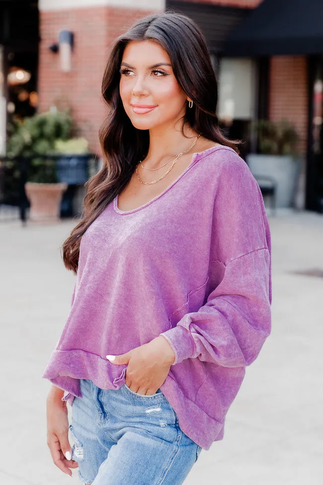 Top Knot Mama Pink Pullover FINAL SALE sold by Pink Lily product image thumbnail 4