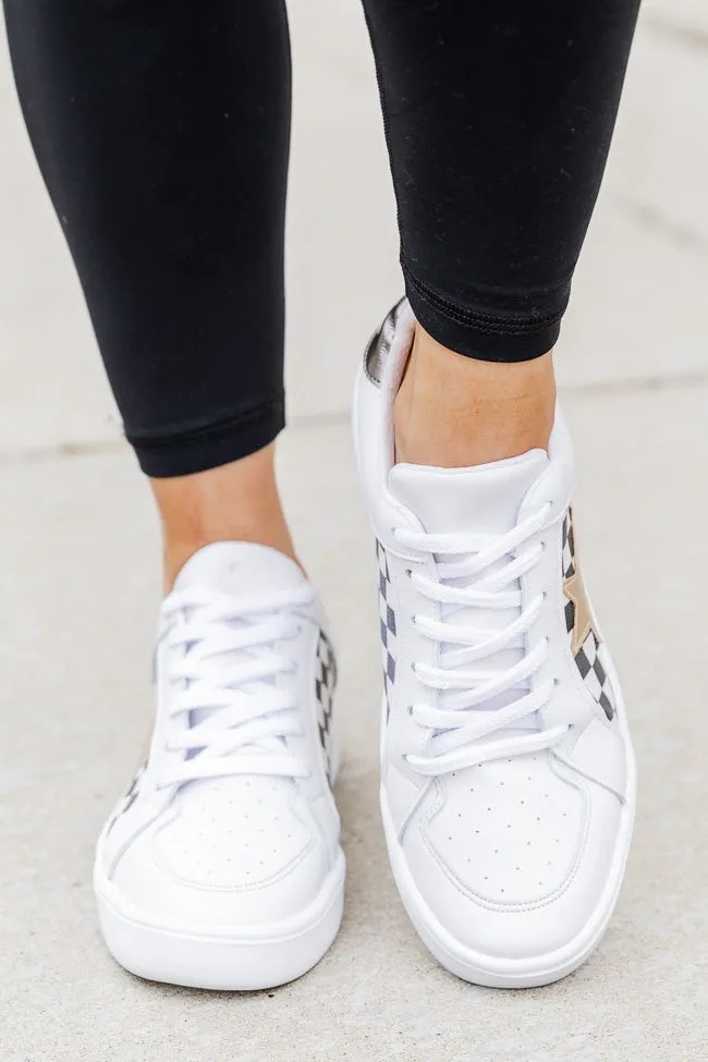 Lilly Checkered Sneaker FINAL SALE sold by Pink Lily product image thumbnail 3