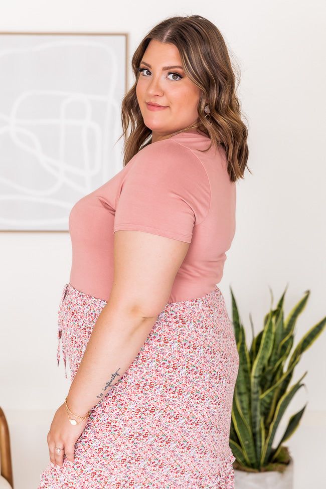 Explaining My Love Mauve Bodysuit FINAL SALE sold by Pink Lily product image thumbnail 14