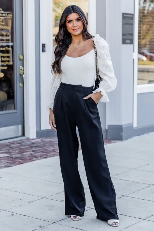 All My Life Black Trousers sold by Pink Lily