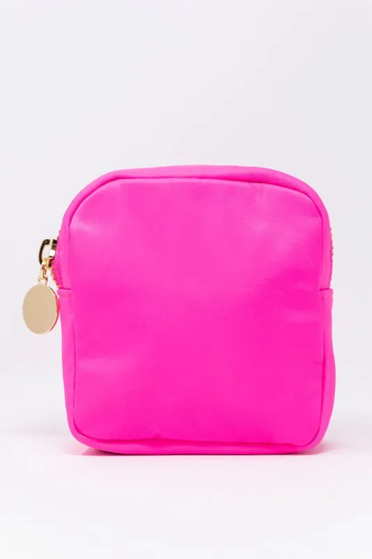 Hot Pink Mini Pouch FINAL SALE sold by Pink Lily