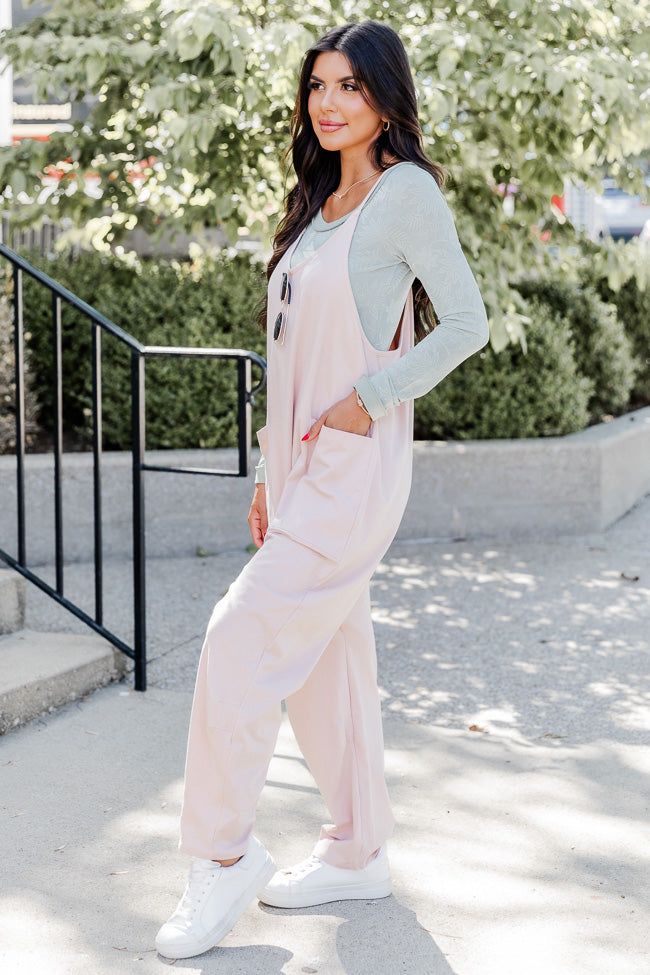 Day In The Life Beige Jumpsuit sold by Pink Lily product image thumbnail 3