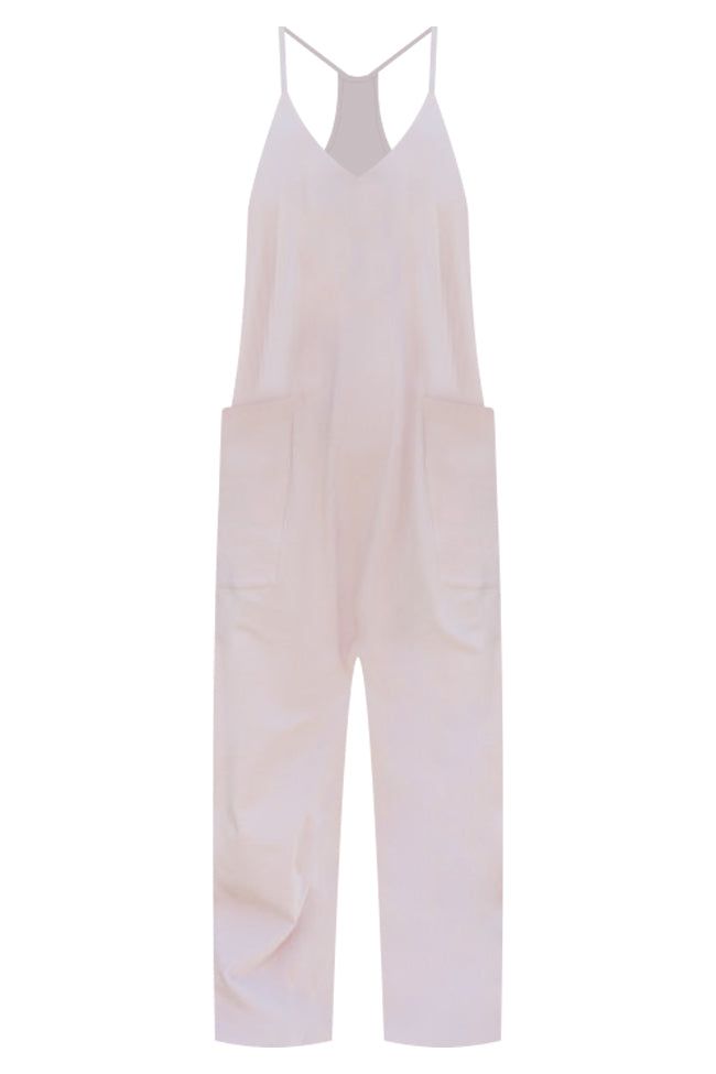 Day In The Life Beige Jumpsuit sold by Pink Lily product image thumbnail 5