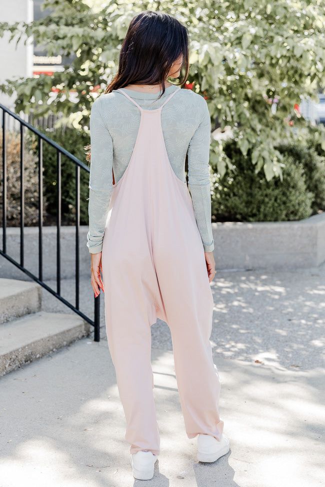 Day In The Life Beige Jumpsuit sold by Pink Lily product image thumbnail 4