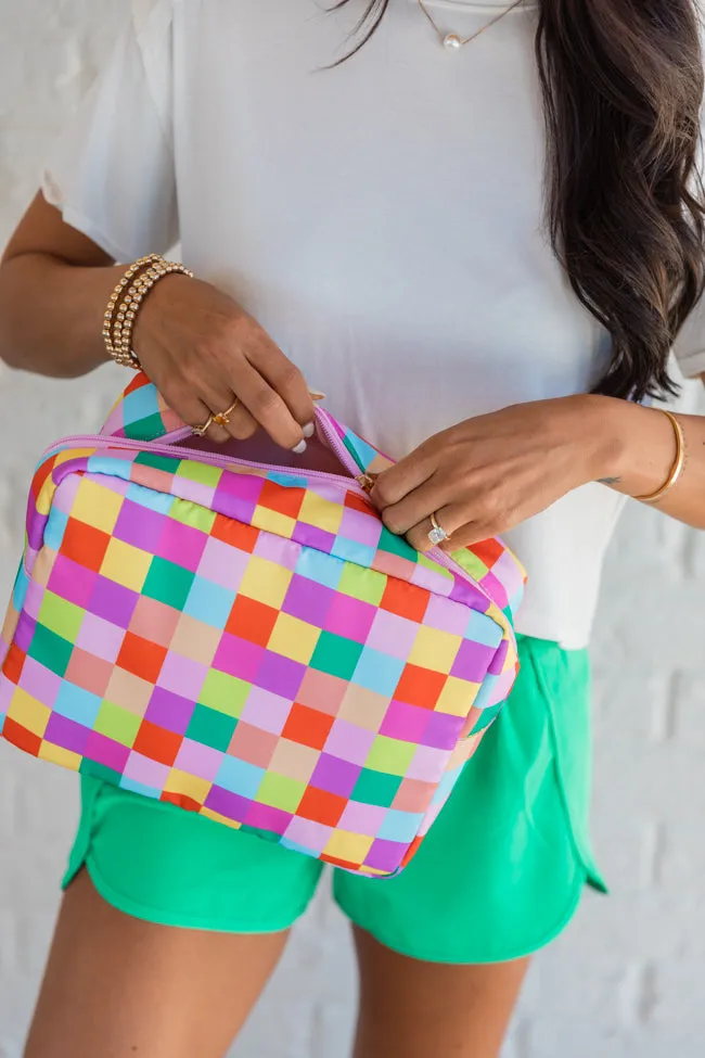 Glamour On The Grid 4 Piece Cosmetic Bags Set sold by Pink Lily product image thumbnail 2