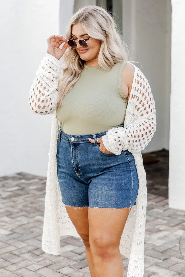 Stare At The Horizon Knit Ivory Cardigan FINAL SALE sold by Pink Lily product image thumbnail 5