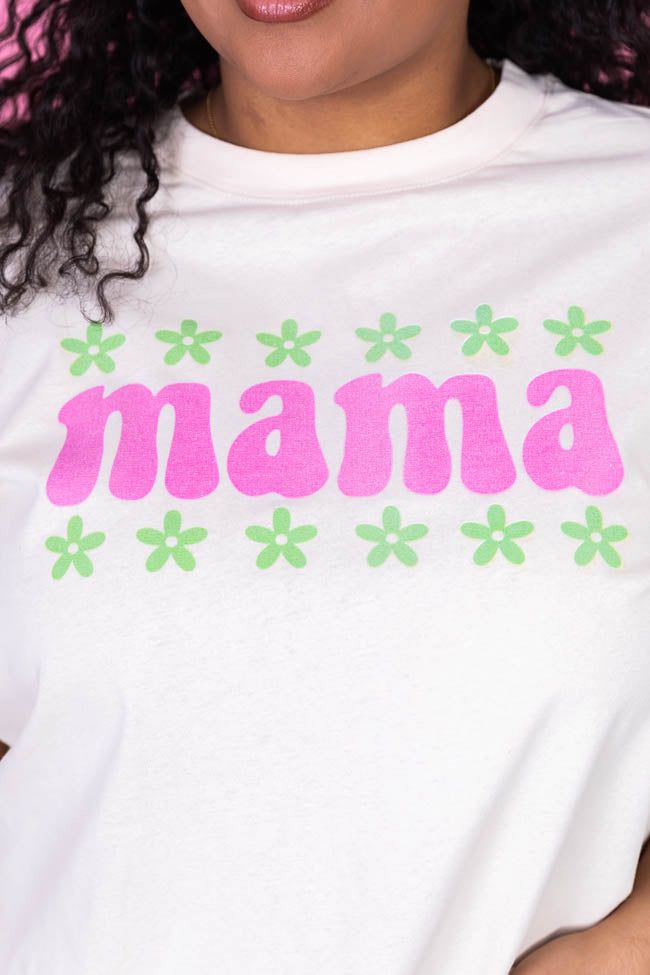 Mama Daisy Ivory Oversized Graphic Tee sold by Pink Lily product image thumbnail 3