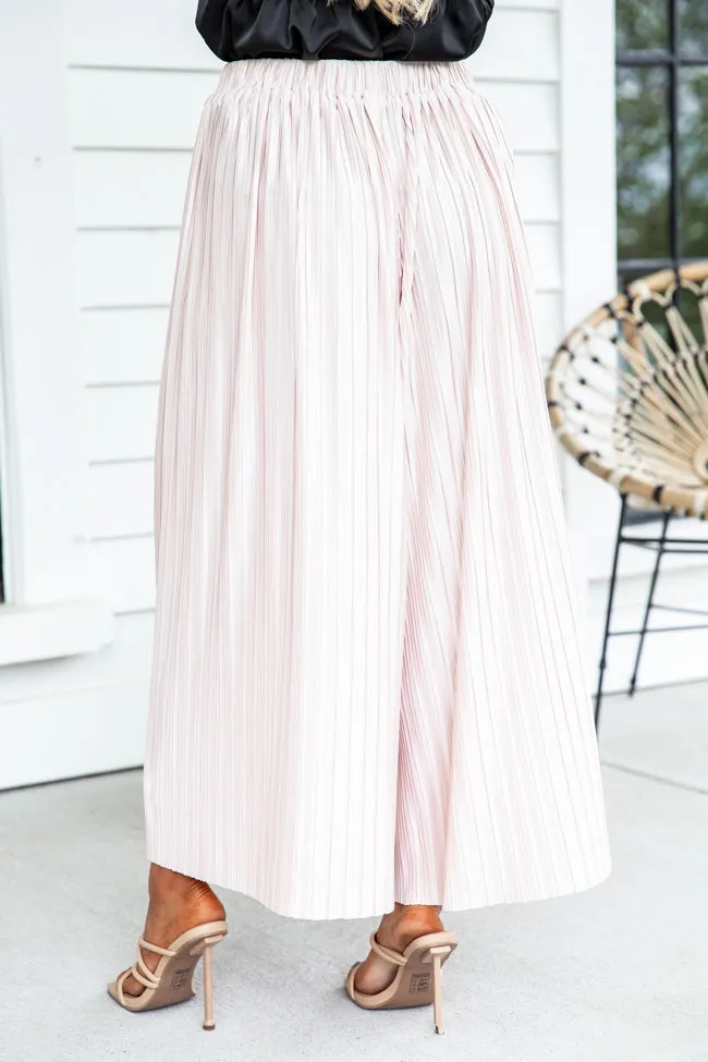 It's No Wonder Champagne Plisse Pants FINAL SALE sold by Pink Lily product image thumbnail 4