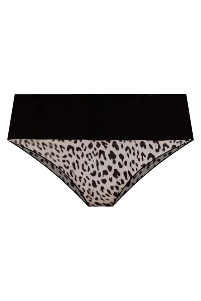 Meant For You Black Leopard Bikini Bottoms FINAL SALE sold by Pink Lily product image thumbnail 5