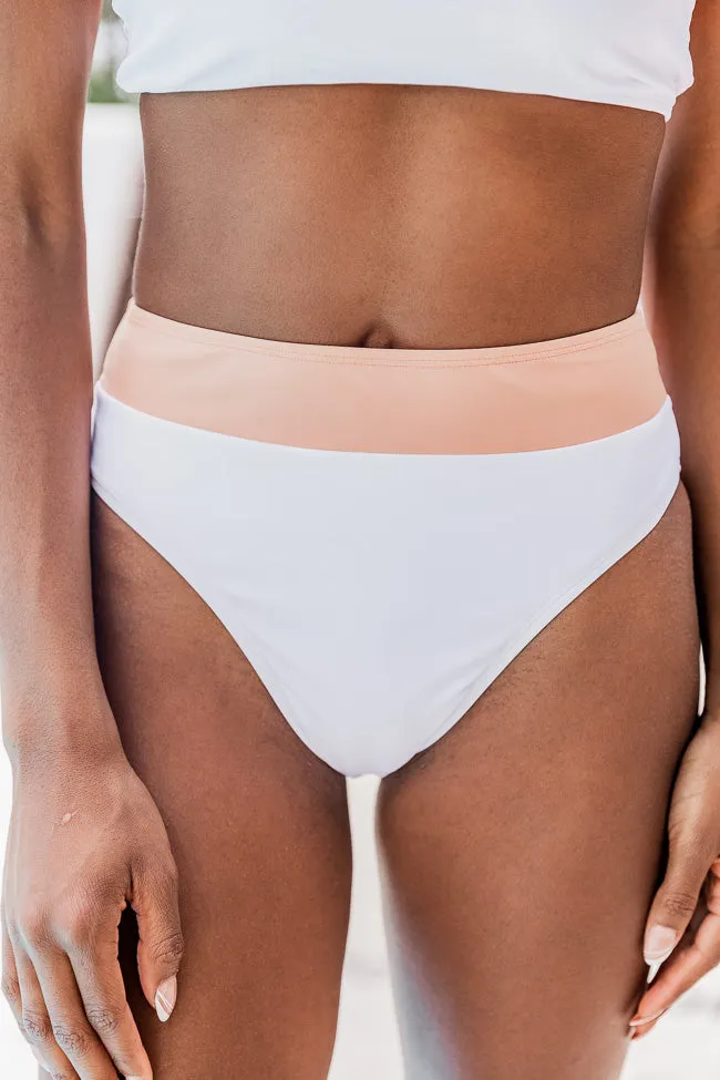 Chasing The Sun Swimsuit White Bottoms FINAL SALE sold by Pink Lily product image thumbnail 2