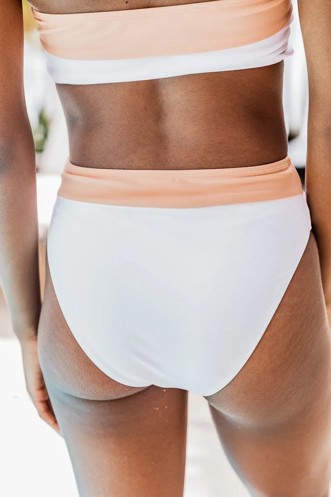 Chasing The Sun Swimsuit White Bottoms FINAL SALE sold by Pink Lily product image thumbnail 4