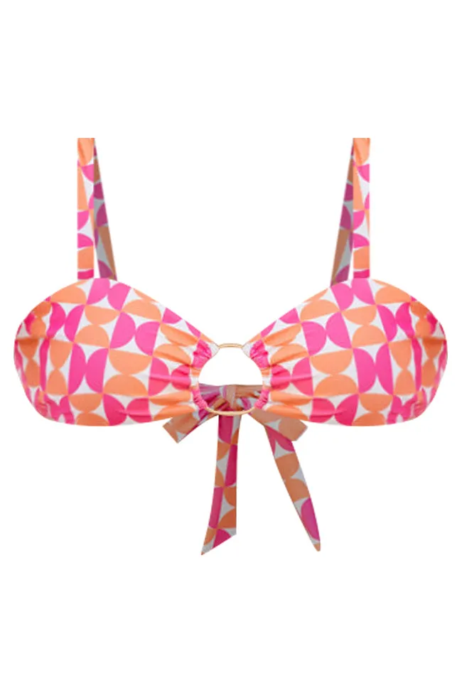 Diamond Girl in Geometric Glam Bikini Top FINAL SALE sold by Pink Lily product image thumbnail 5
