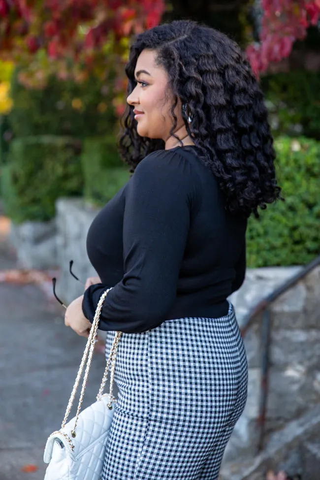 Nothing But The Best Black Bodysuit sold by Pink Lily product image thumbnail 5