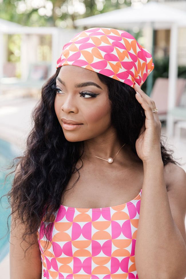 Geo Printed Headscarf sold by Pink Lily product image thumbnail 2