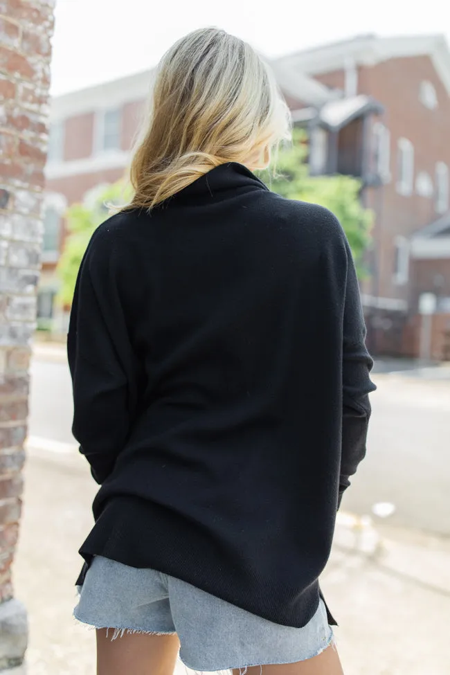 Pulling Heartstrings Black Quarter Zip Pullover sold by Pink Lily product image thumbnail 4